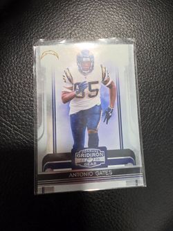 Antonio Gates Chargers GRIDIRON don russ Panini nfl SPORTS card!