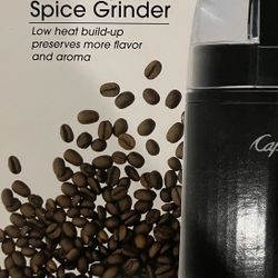 Capresso Coffee & Spice Grinder – Black (New)