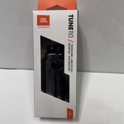 JBL TUNE 110 Harman In-Ear Wired Headphones with One-Button Remote -  White New  earphones Wired headphones cords earbuds with BOX