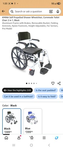 Shower Wheelchair $100 obo