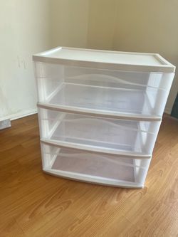 Three drawer storage container