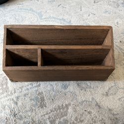 Wooden Desk Organizer