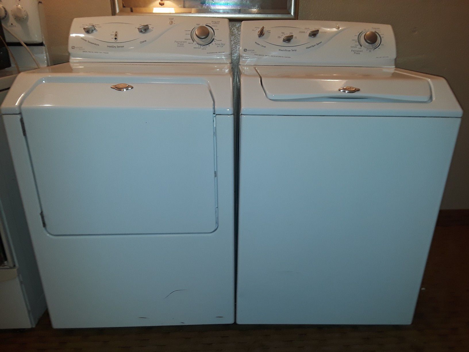 Maytag Atlantis washer and gas dryer