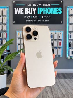 iPhone 16 Pro Max CARRIER ONLY FOR AT&T 256gb