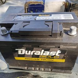 Used Duralast Battery 