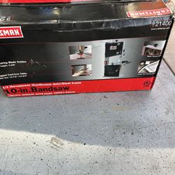New Craftsman 10 in bandsaw Ball Bearing Blade Guides Cutting Height : 4-5/8