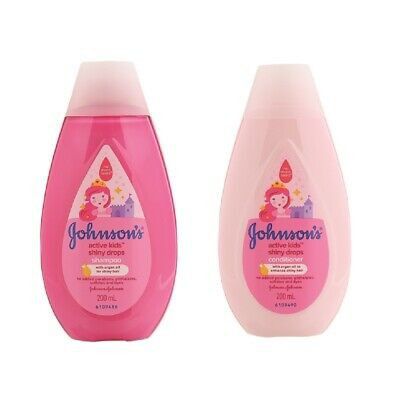 FREE -Johnson's Pink Girl Princess Shiny & Soft Shampoo And Leave-in Conditioner Tear Free