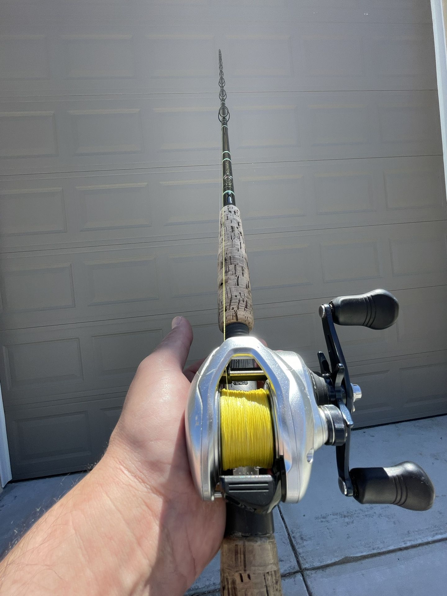 Shimano Tranx Calstar Grafighter Fishing Rod & Reel