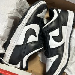 Big Kids Panda Nike Dunks SIZE 5.5