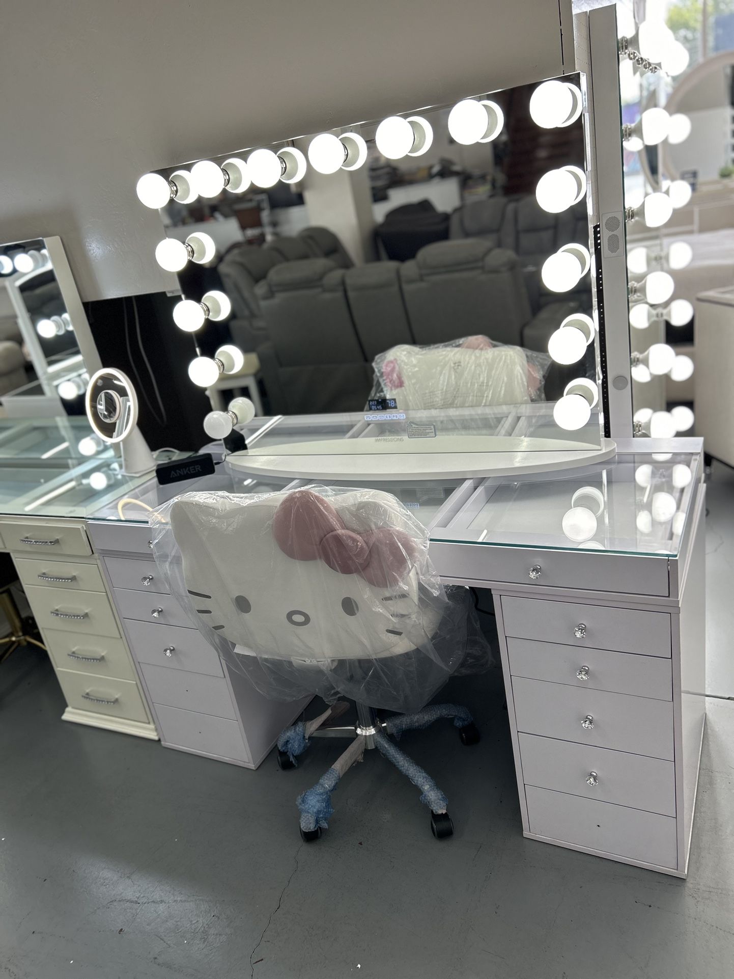 Vanities With Connected Bluetooth And Speakers Home & Garden