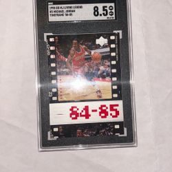 1998 Upper Deck, Mj Living Legend Timeframe ‘84-85
