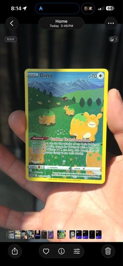 Pokemon cards at Market value ! Ditto 🔥