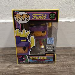 Fundays Experience Exclusive Freddy Funko As Voltron Blacklight Funko Pop