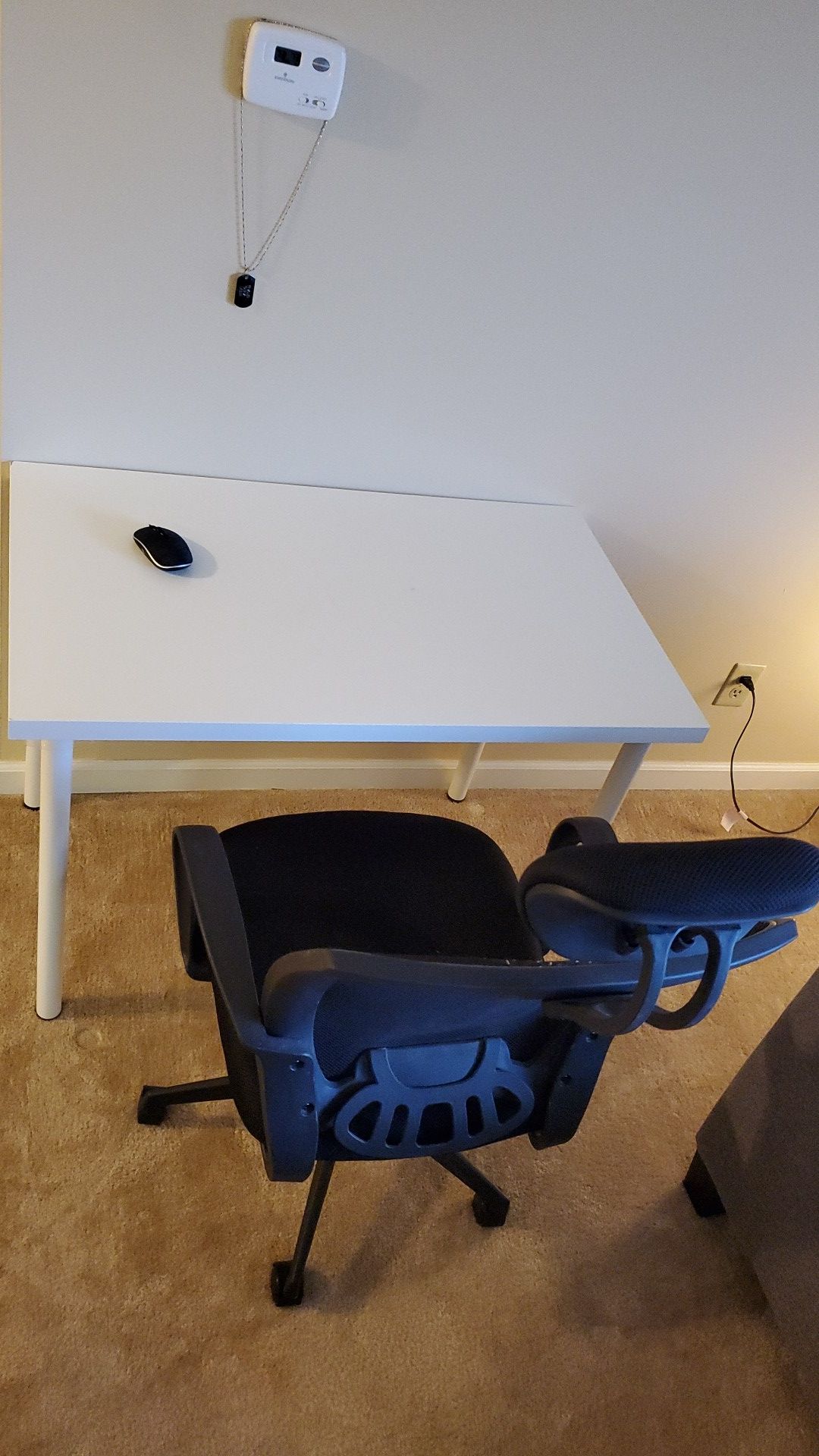 Desk with chair