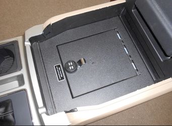 2017 – 2019 Ford F-250, 350, 450 Console Vault (3-Digit Combination Lock)