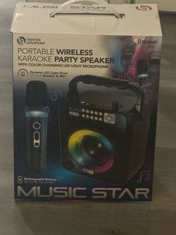 Portable wireless karaoke, potty speaker