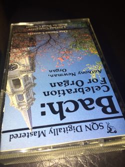 See Photos. Vintage Cassette. See Photos. Vintage Cassette. Bach: Celebration for Organ by Anthony Newman