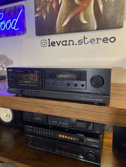 Fully Restored Vintage Aiwa AD-S27 Cassette Deck – Ready for Your Mixtapes! BIAS adjustment knob!