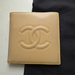 Chanel Vintage Caviar Leather Wallet
