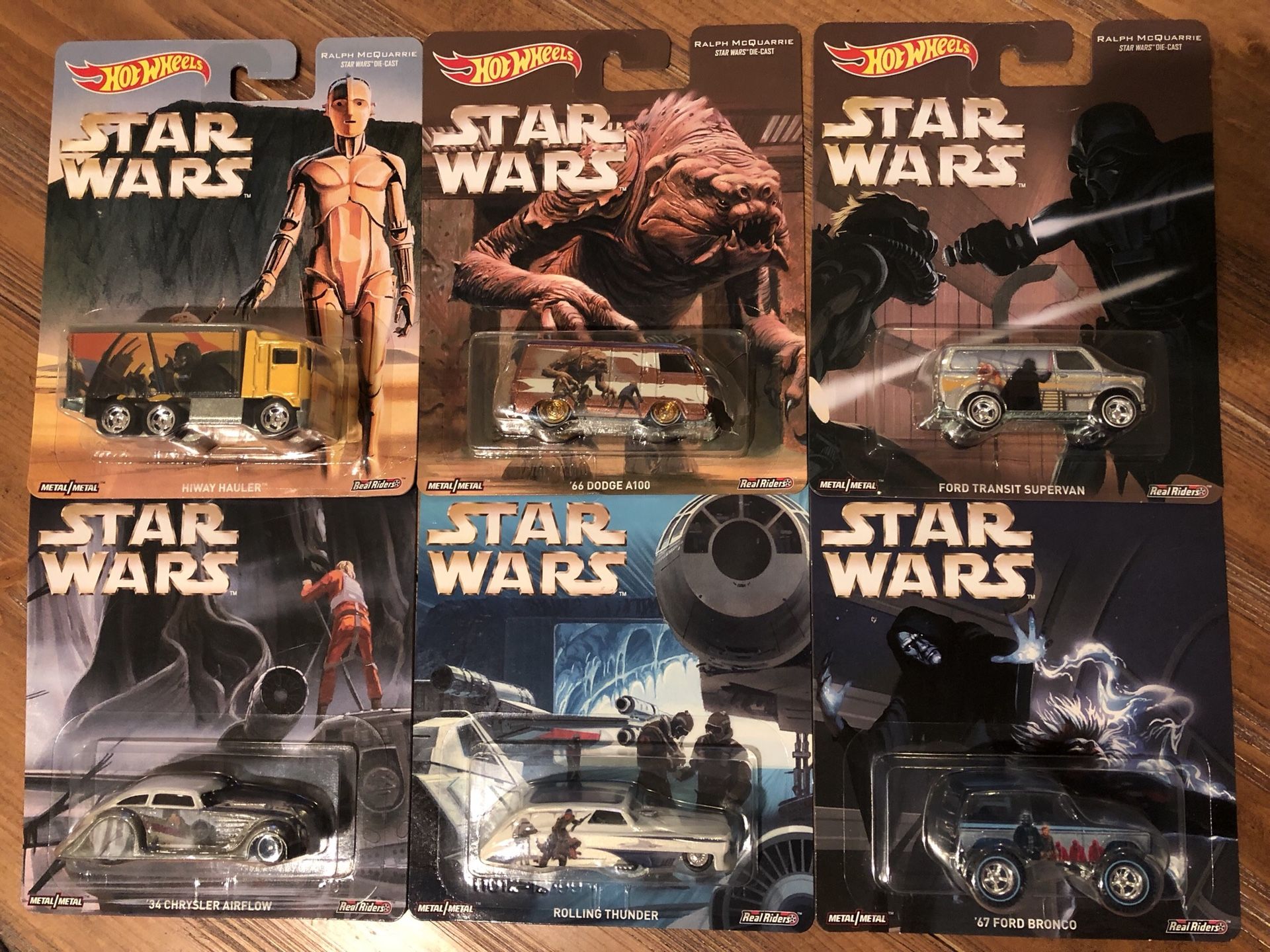 2016 Hot Wheels Star Wars Die-Cast