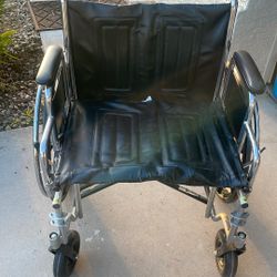 Wheel Chair Extra Wide 