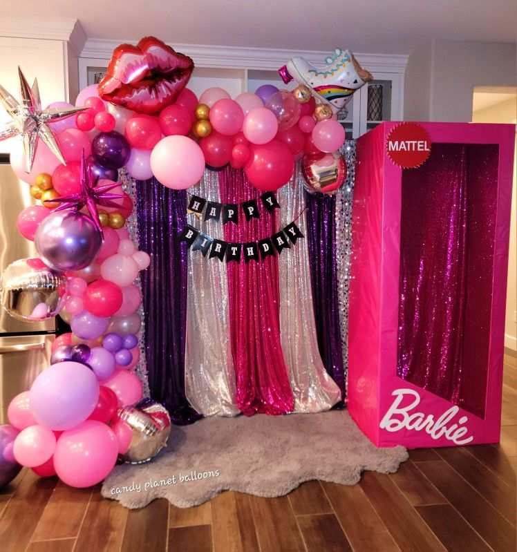 Garland Balloons Barbie 