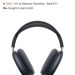 AirPod Pro Max  only used them once