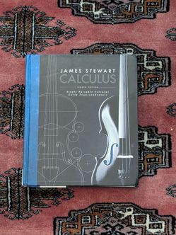 James Stewart CALCULUS: Eighth Edition College Textbook