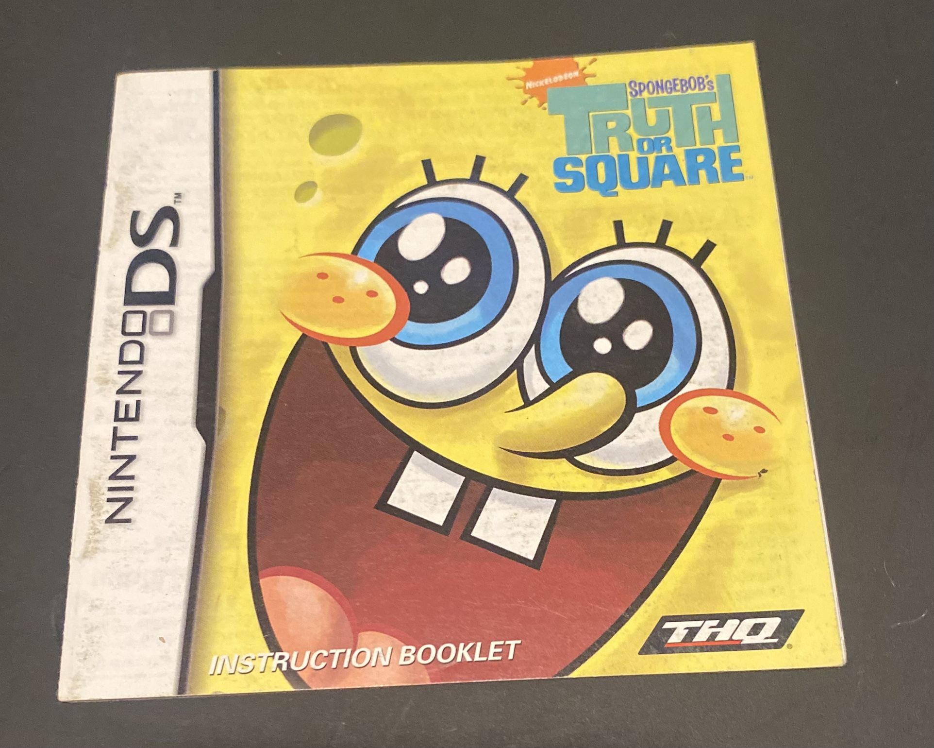 Truth Of Square  Nintendo Ds Manual  