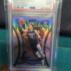 2019 Panini Select Luka Silver PSA 9