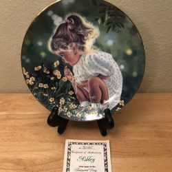 “Ashley” Treasured Days 1st issue Collector’s Plates