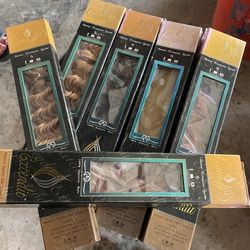 Extend it Synthetic Hair Clips / 7 Boxes