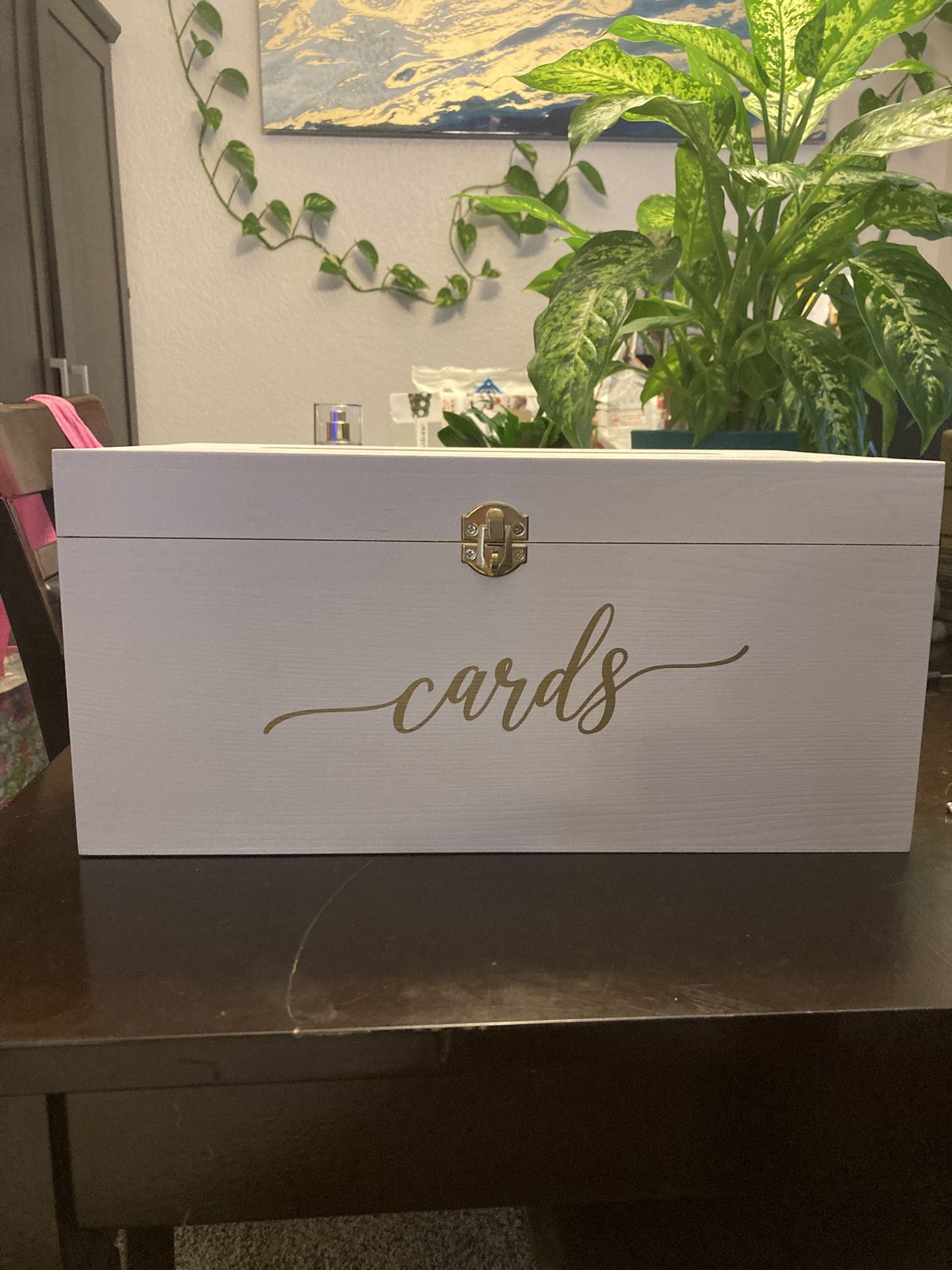 Wooden Gift Card Box For Wedding Or Party Events