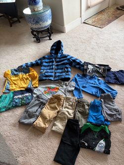 16 pieces boy 5-8 clothing bundle