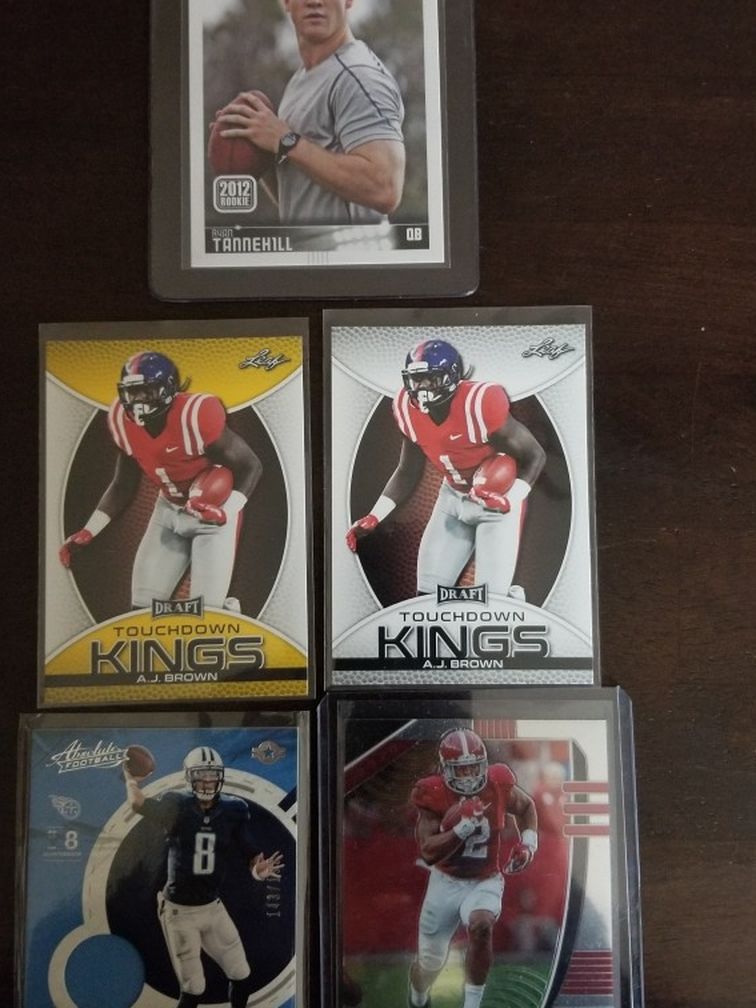 Tennessee Titans 5 Card Lot.
