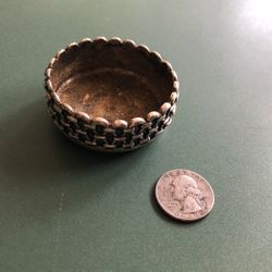 Small Pewter Dish Tray 