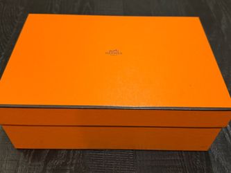 Hermès Orange Shoe Box – Authentic
