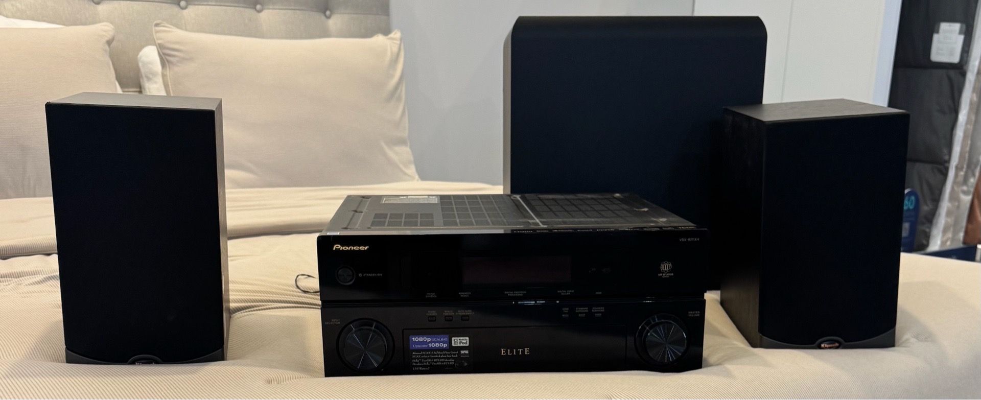 Pioneer Elite VSX-92TXH Receiver and Klipsch Speaker Set (Or Best Offer)
