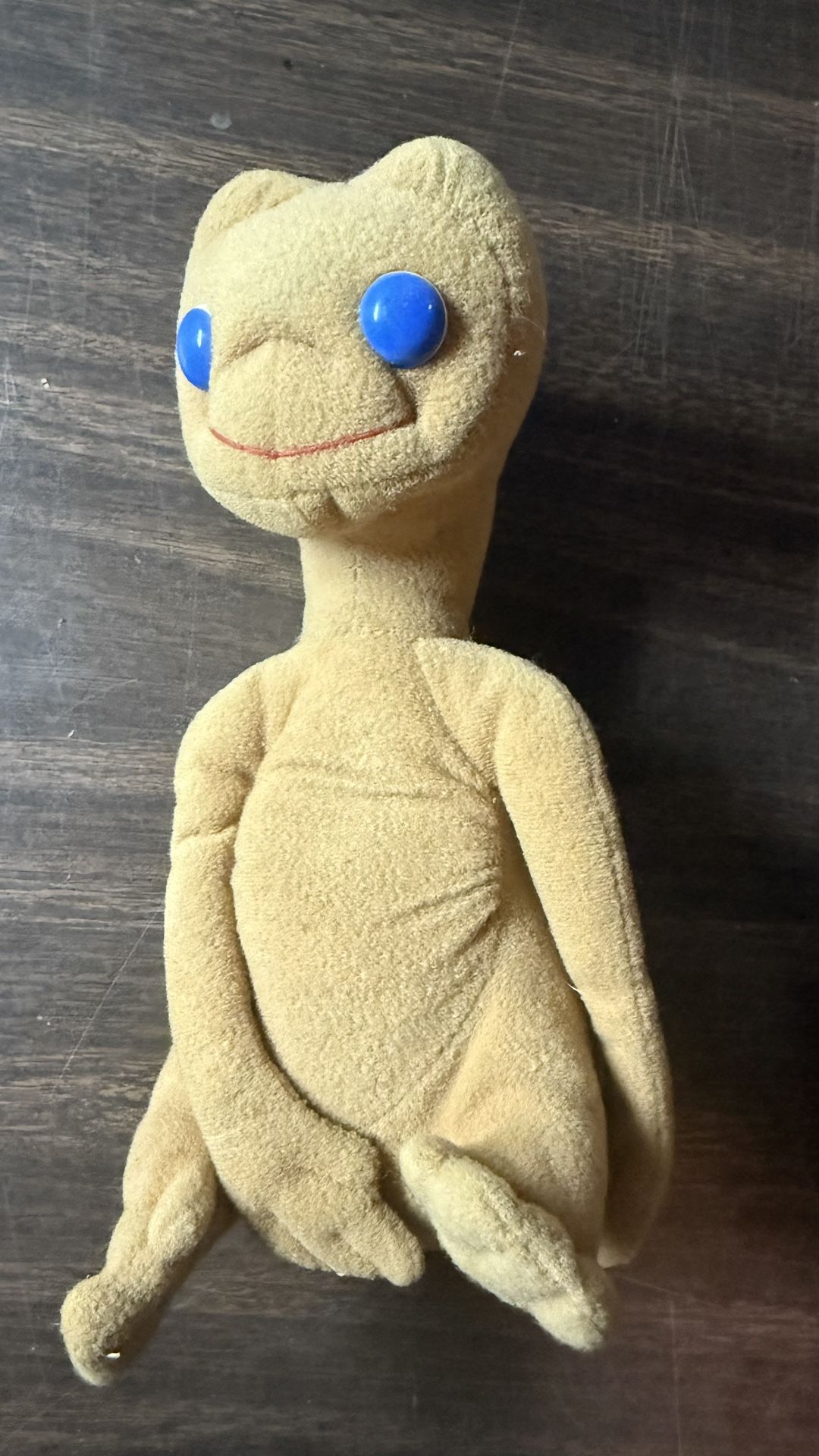 Vintage ET Plush Stuffed Animal 1982 Showtime Kamar Extra Terrestrial Toy Alien
