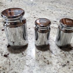 3× Calibration Weights (500g,200g,200g) Class M2 