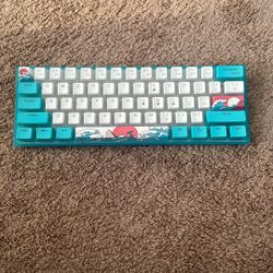 Gaming Keyboard With Lubed White Switch’s 
