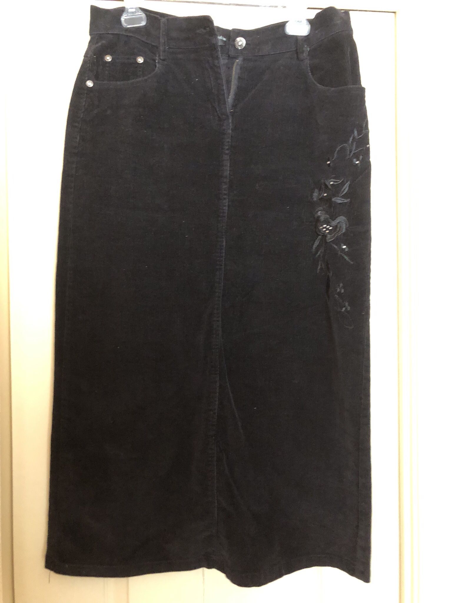 Corduroy Women Skirt, XL