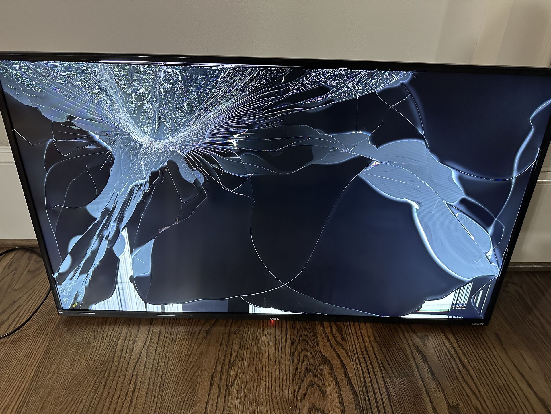 Roku Tv - Cracked Screen