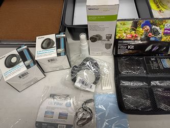 Vivitar 58mm Camera Lens & Accessory Bundle