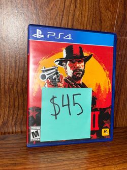 Wild West PlayStation 4 & 5 Video Game PS5 PS4 Red Dead Redemption 2 Red Dead Redemption 2