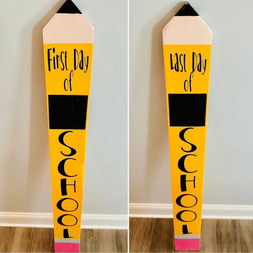 First Day Of School Sign