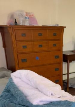 Solid wood Large tall dresser