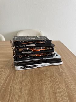 Radeon Gaming GPUs – Tested & Working – Multiple Cards Available