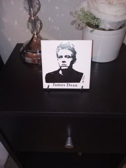 JAMES DEAN PICTURE TILE 