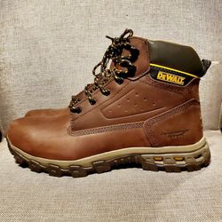 New Leather Work Boots/Dewalt Brown Halogen Men's Size 12M Boots